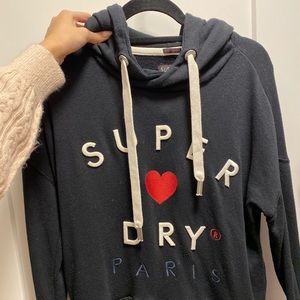 Superdry knit hooded sweater